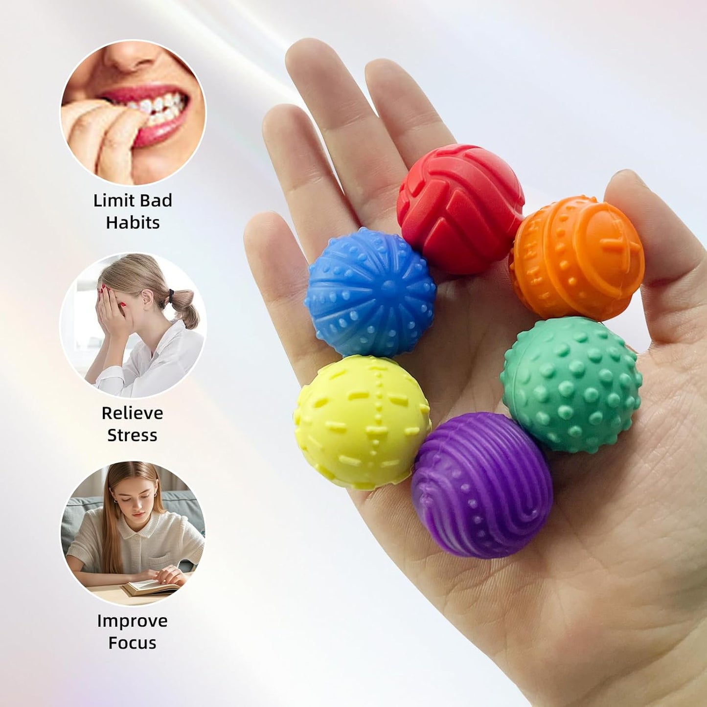 Silicone Magnetic Balls Fidget Toys for Adults & Teens