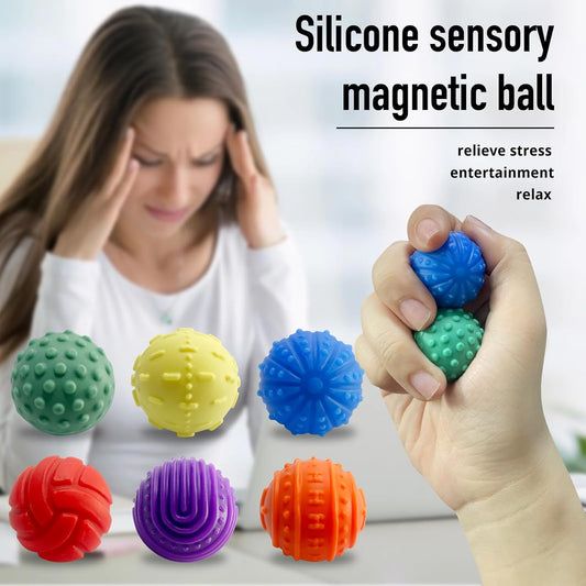 Silicone Magnetic Balls Fidget Toys for Adults & Teens