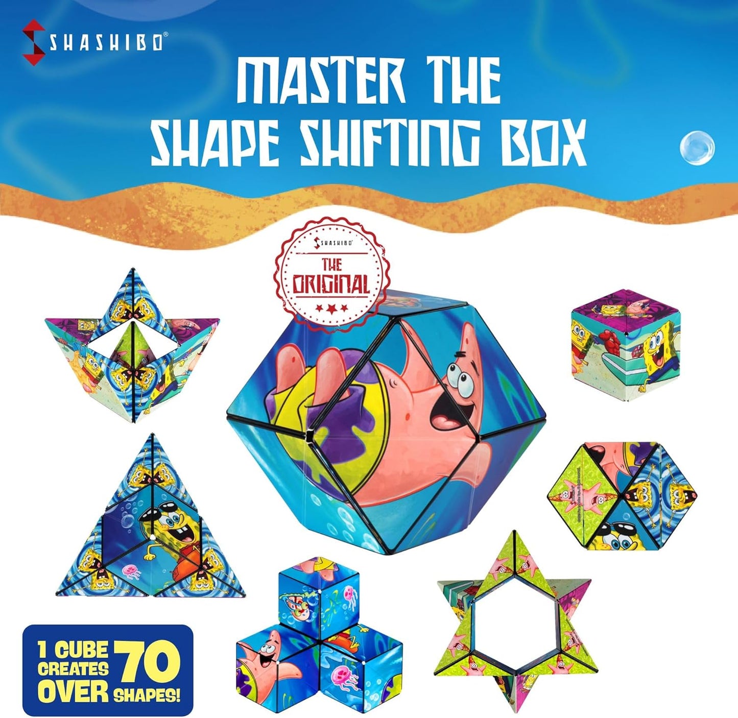 SHASHIBO Spongebob Squarepants Shape Shifting Box