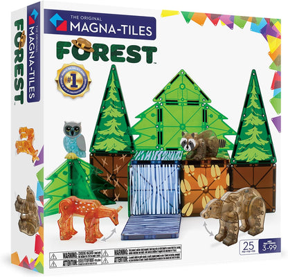 MAGNA-TILES Forest Animals 25 pcs Magnetic Construction Set