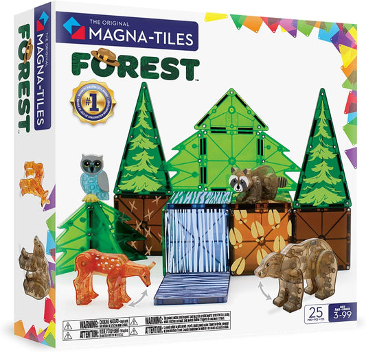MAGNA-TILES Forest Animals 25 pcs Magnetic Construction Set
