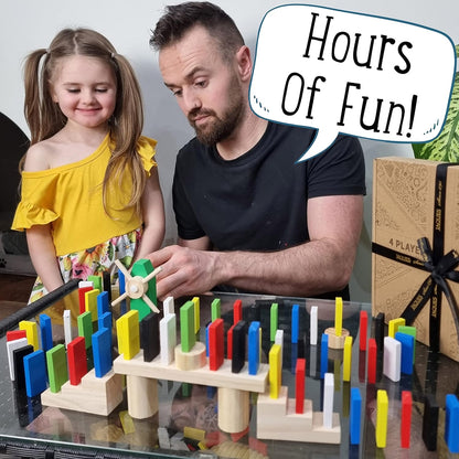 Jaques of London Wooden Domino Train Rally