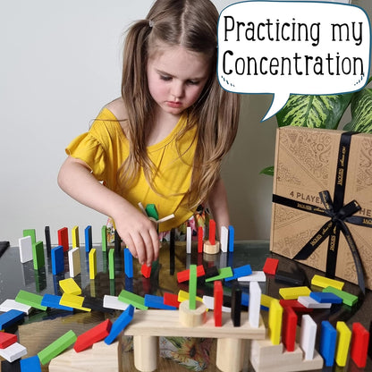 Jaques of London Wooden Domino Train Rally