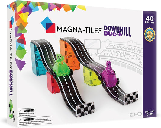 MAGNA-TILES Downhill Duo 40-Piece Set
