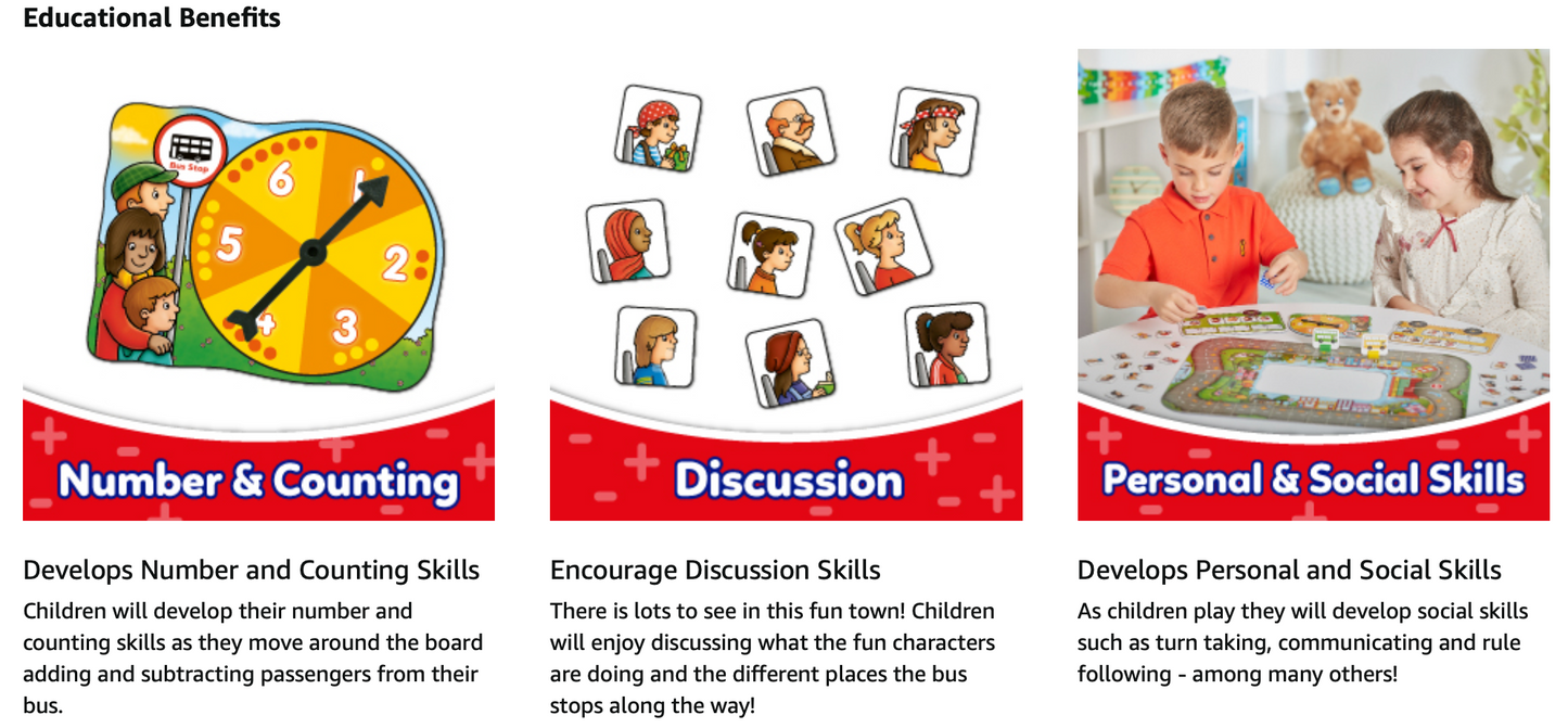 Orchard Toys Bus Stop Game