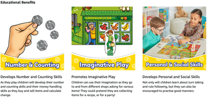 Orchard Toys Pop to the Shops Board Game